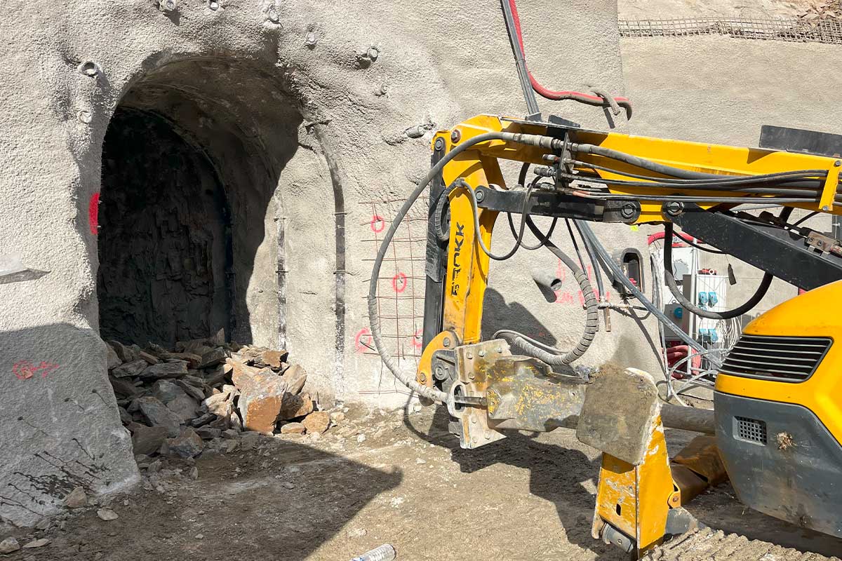 Soletanche Bachy Tunnels : Tunnel d’en Raxat (RD 914)